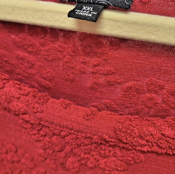 Textured Red Bloise - Picture 3 of 4